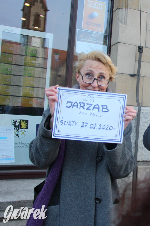 Protest przeciwko wycinkom drzew