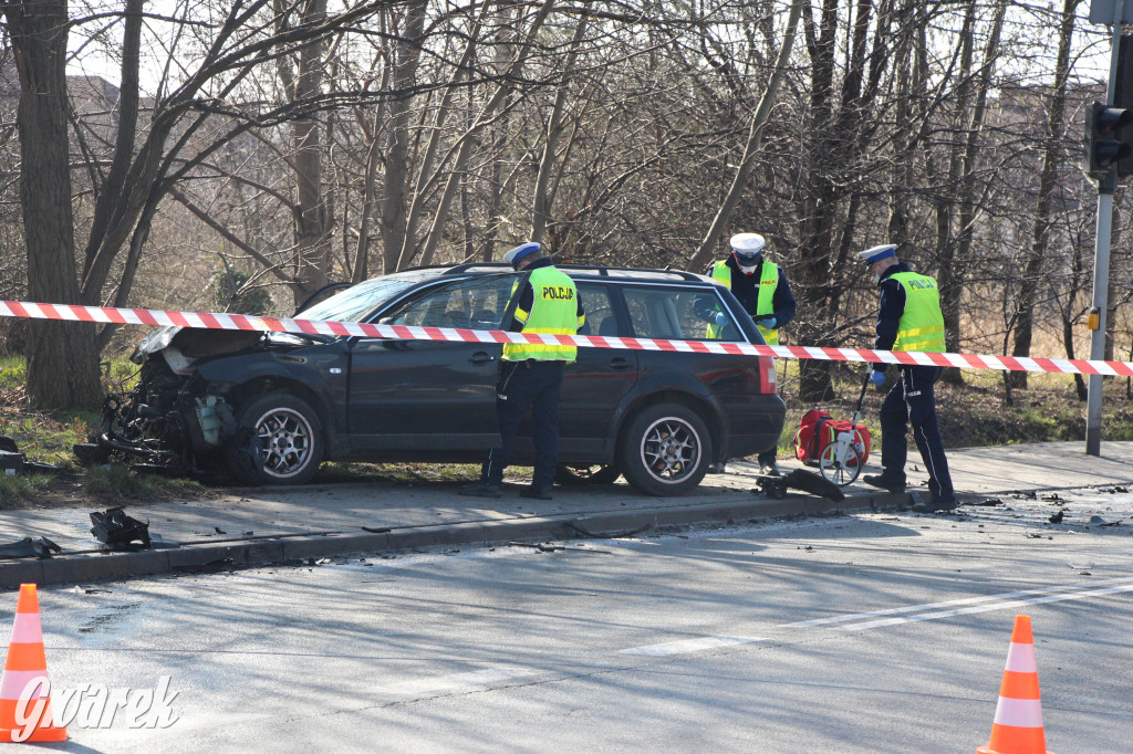 Wypadek na tarnogórskiej obwodnicy