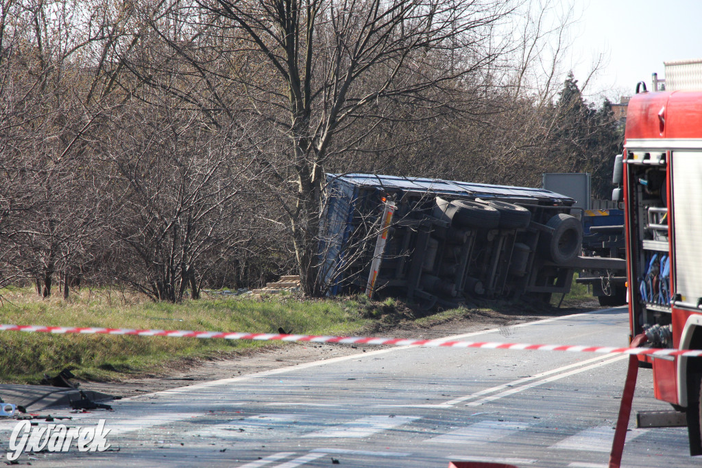 Wypadek na tarnogórskiej obwodnicy