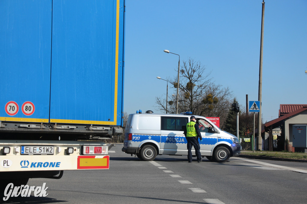 Wypadek na tarnogórskiej obwodnicy