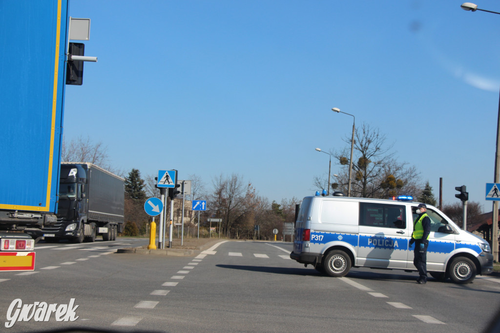 Wypadek na tarnogórskiej obwodnicy