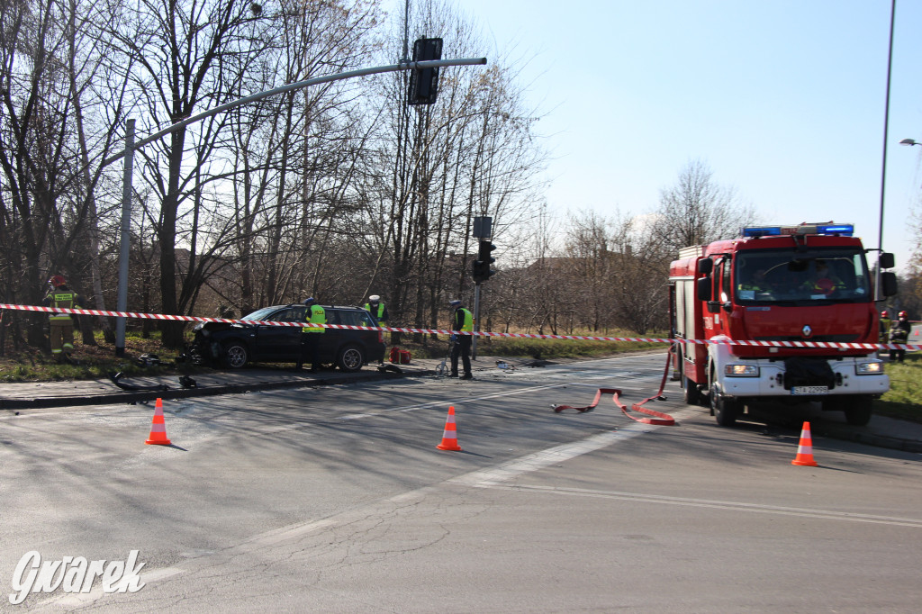 Wypadek na tarnogórskiej obwodnicy