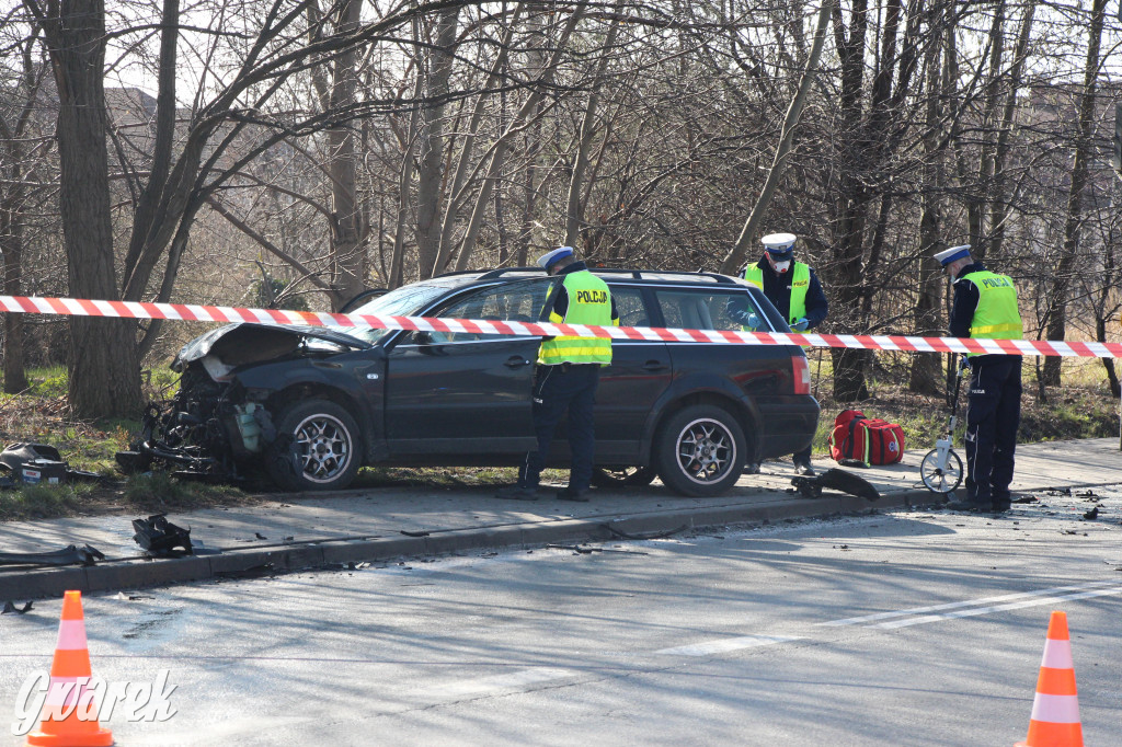 Wypadek na tarnogórskiej obwodnicy