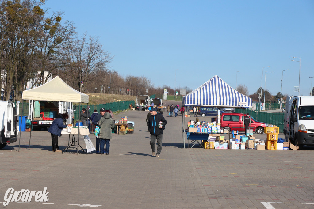 Targ w Radzionkowie w czasach koronawirusa