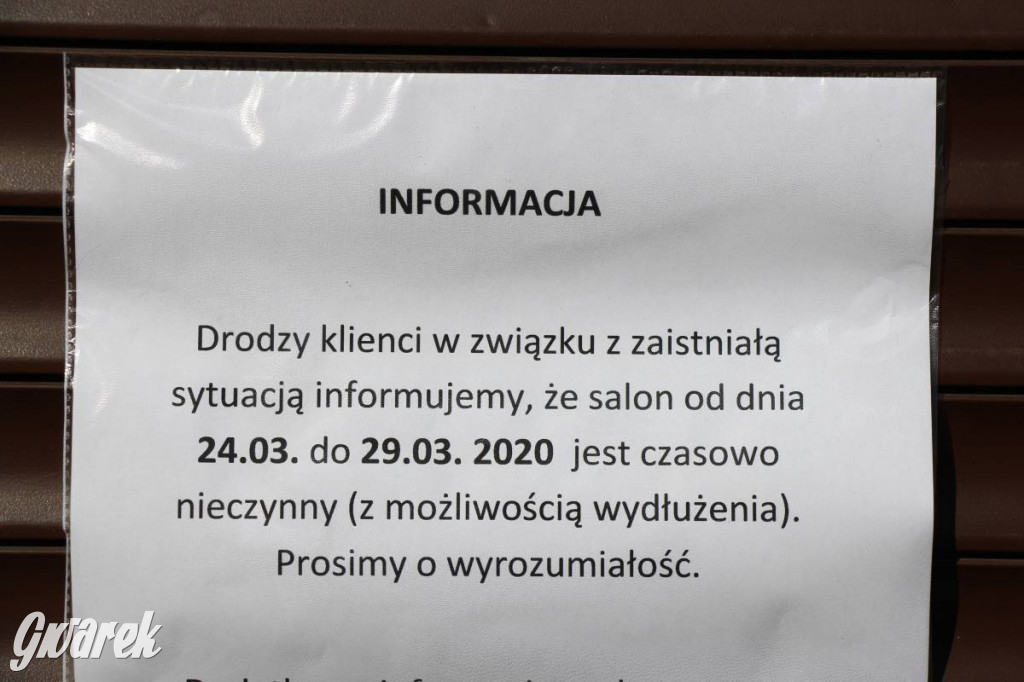 Tworóg w czasach kwarantanny