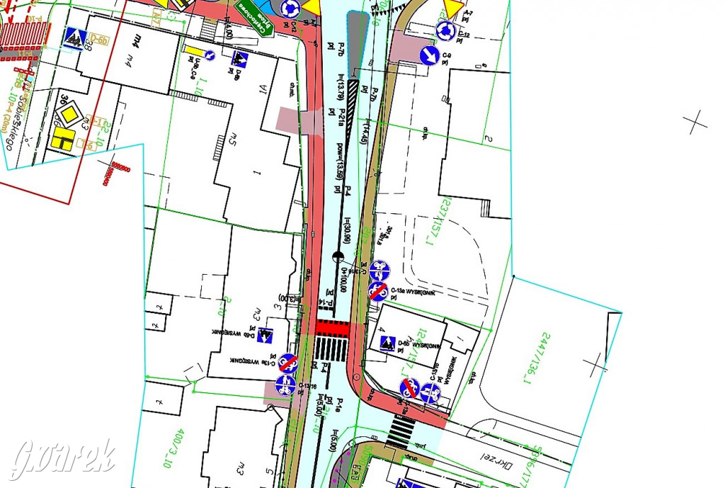 Plany przebudowy ul. Powstańców Śl.