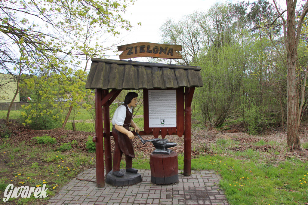 Zielona. Miejsce na spacer i wypad na rowerze