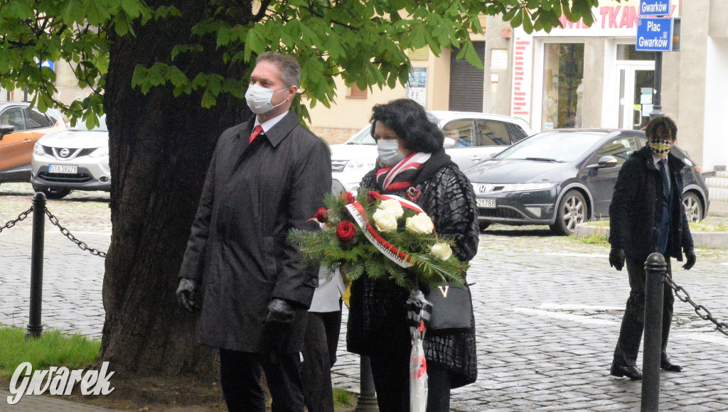 Święto Narodowe Trzeciego Maja w maseczkach