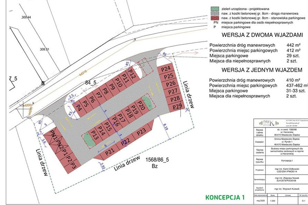 Na którą koncepcję parkingu postawią mieszkańcy?