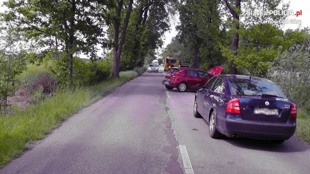 Wypadek w Ziemięciach. Ranny tarnogórzanin