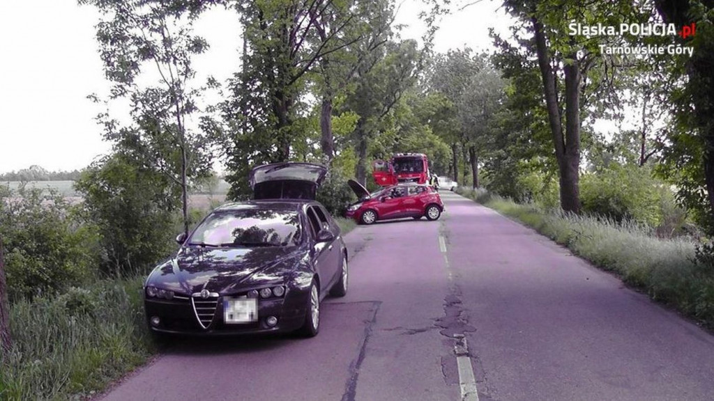 Wypadek w Ziemięciach. Ranny tarnogórzanin