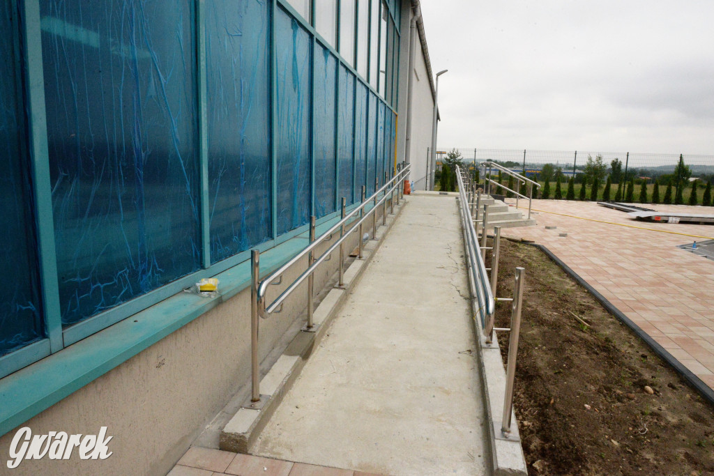 Tarnowskie Góry. Wodny plac zabaw na finiszu