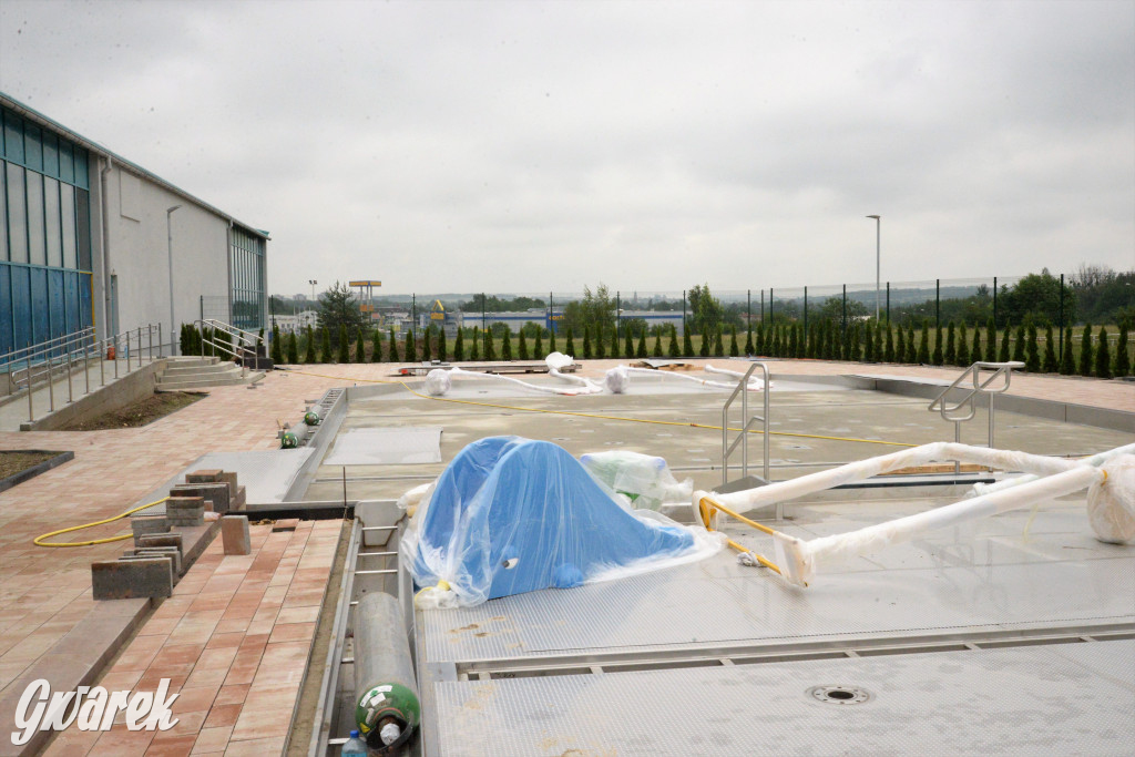 Tarnowskie Góry. Wodny plac zabaw na finiszu