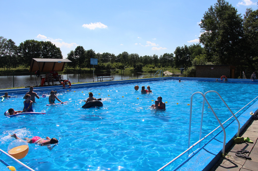 Ośrodek Brzeźnica w czasie upału tętni życiem