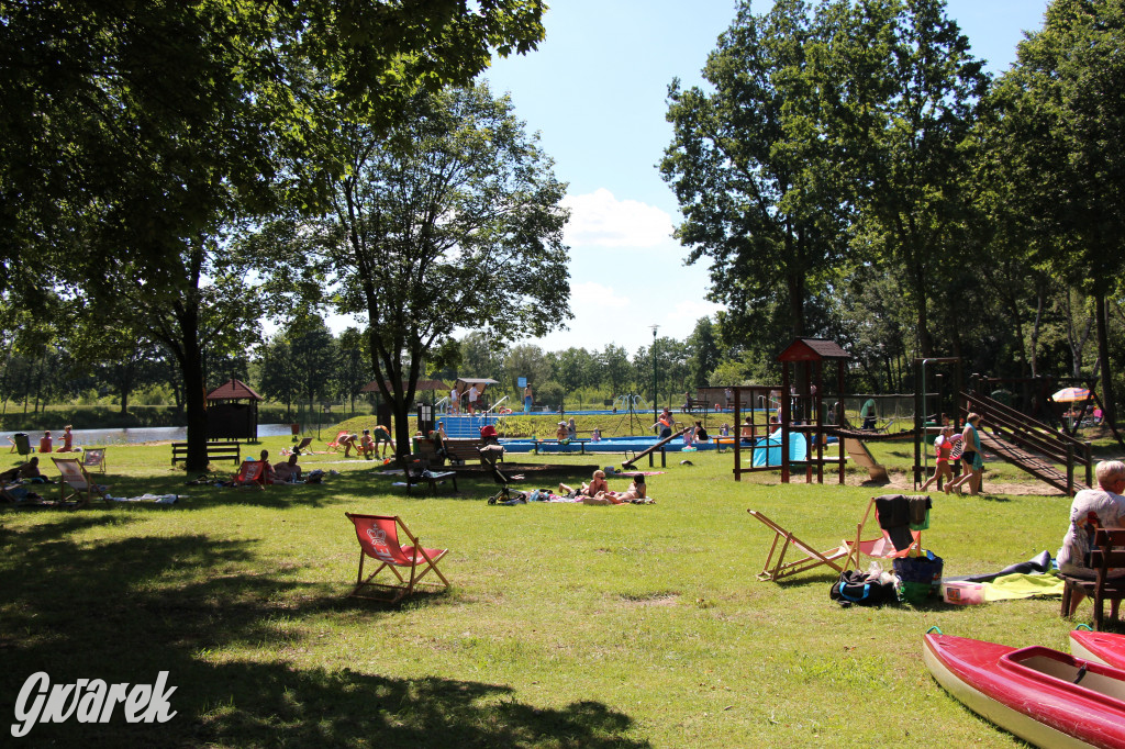 Ośrodek Brzeźnica w czasie upału tętni życiem