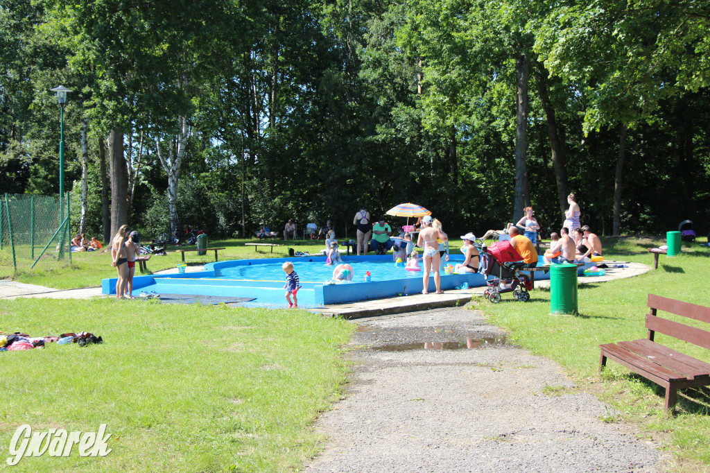 Ośrodek Brzeźnica w czasie upału tętni życiem