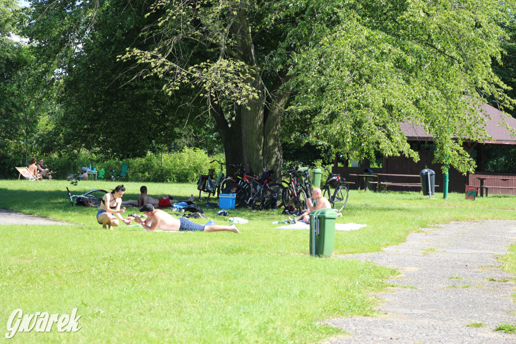 Ośrodek Brzeźnica w czasie upału tętni życiem