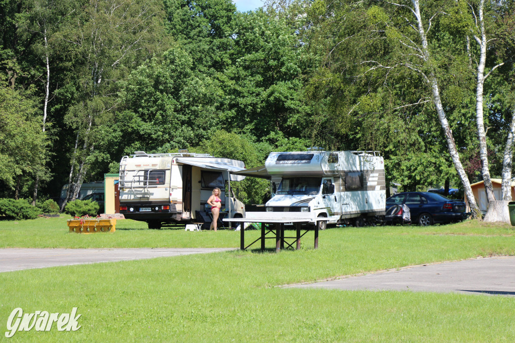 Ośrodek Brzeźnica w czasie upału tętni życiem
