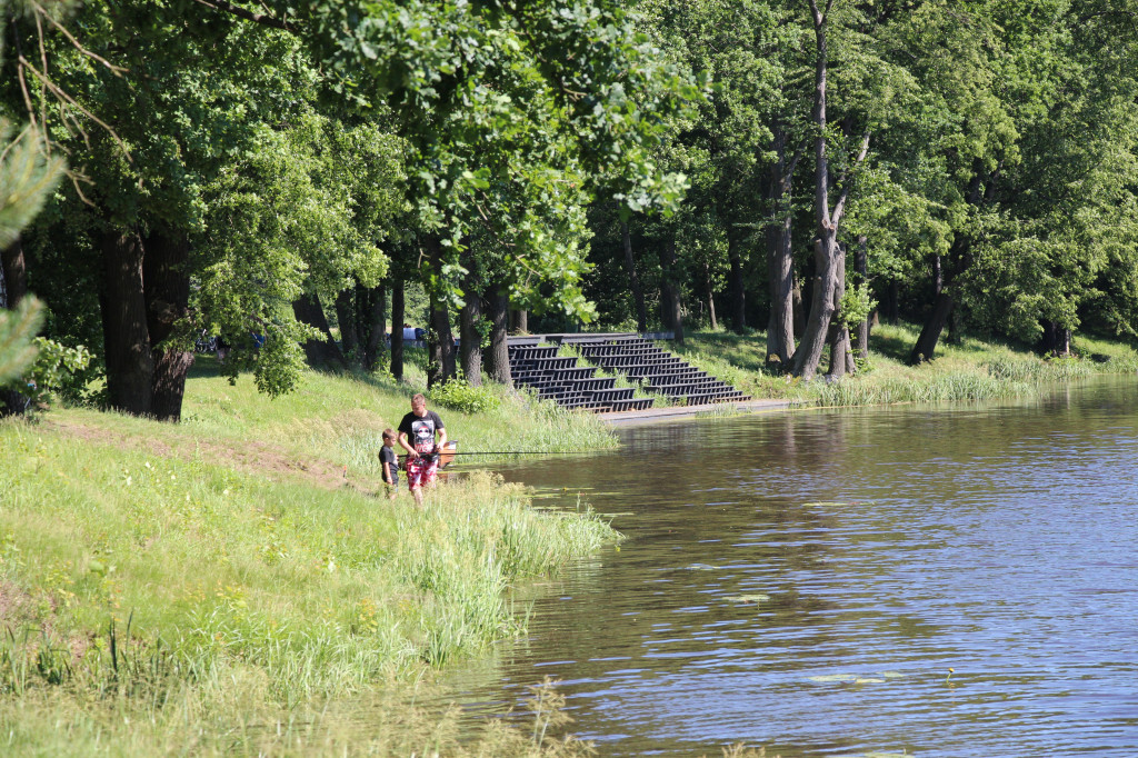 Ośrodek Brzeźnica w czasie upału tętni życiem