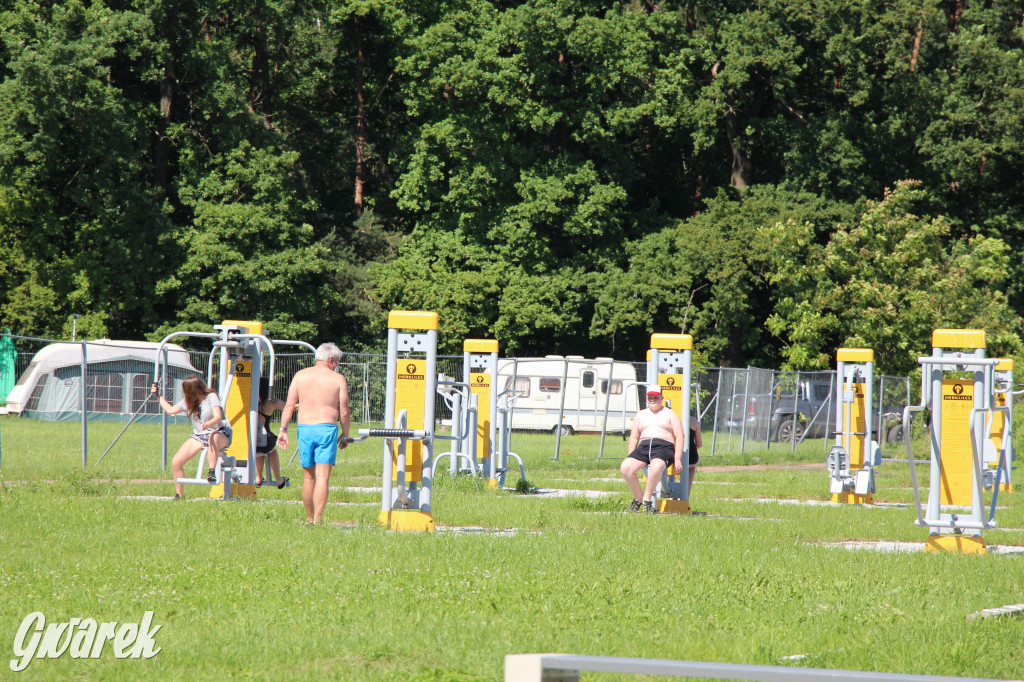 Ośrodek Brzeźnica w czasie upału tętni życiem