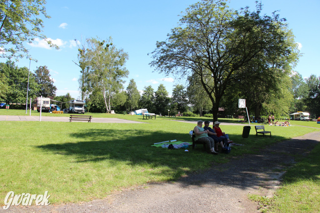 Ośrodek Brzeźnica w czasie upału tętni życiem