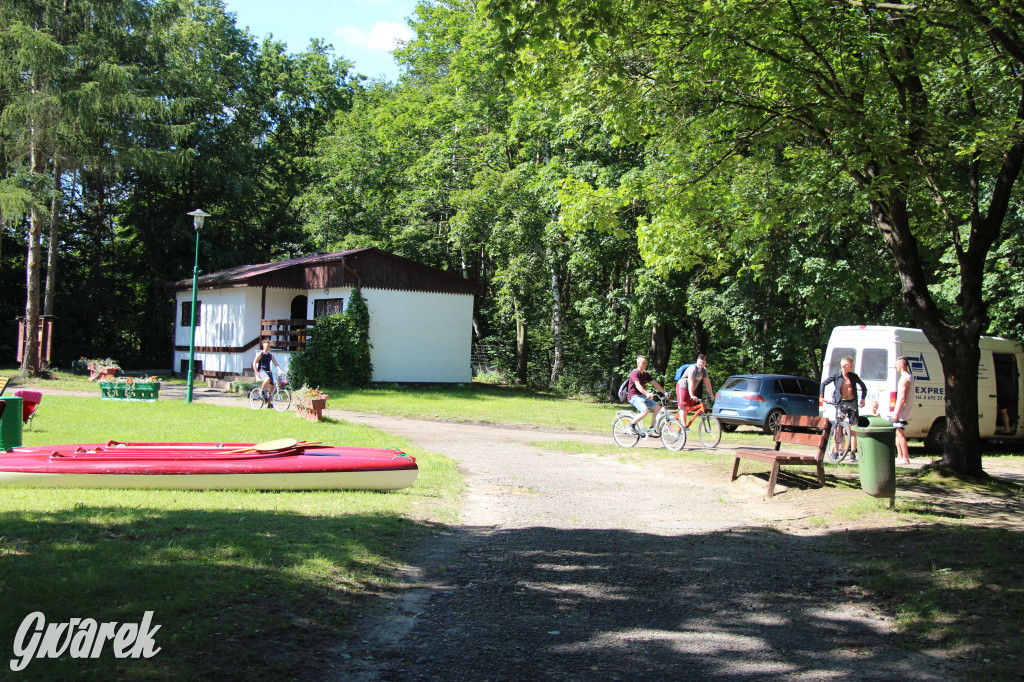 Ośrodek Brzeźnica w czasie upału tętni życiem