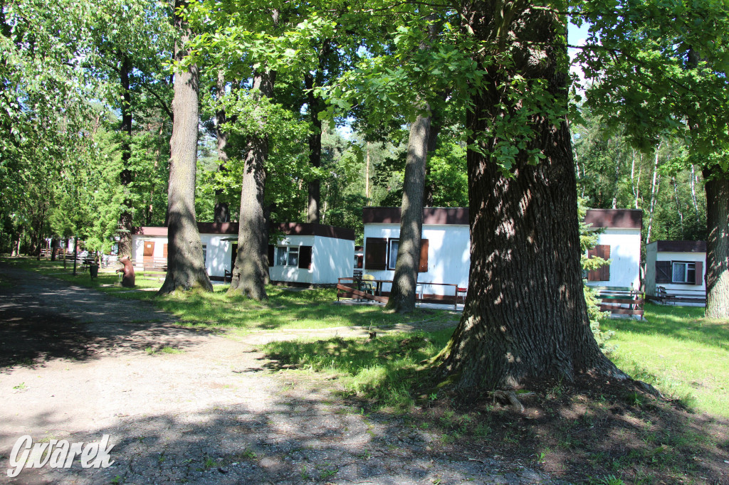 Ośrodek Brzeźnica w czasie upału tętni życiem