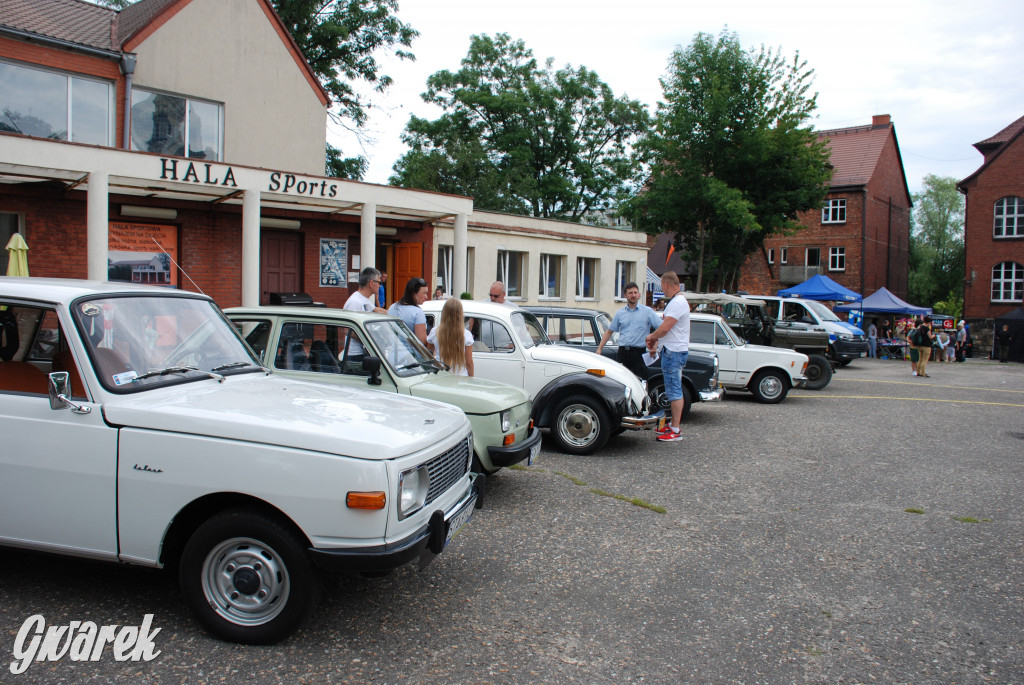 Pokaz mody na rodzinnym pikniku