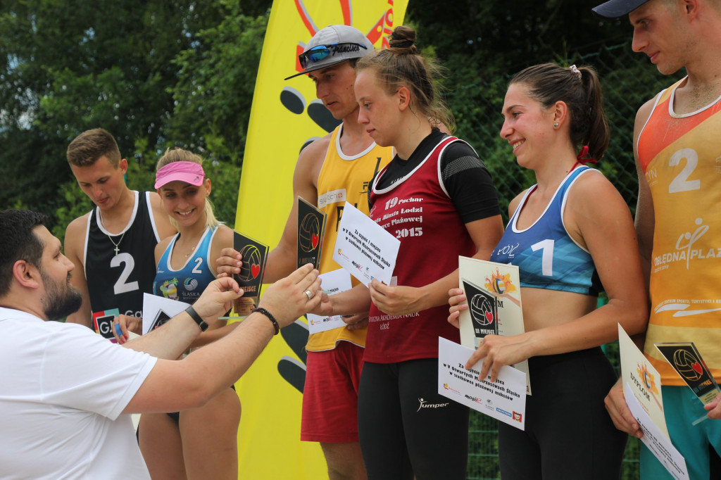 Zawody w siatkówce plażowej na Księżej Górze