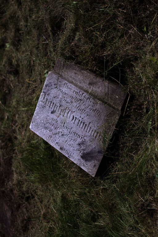 Sprzątanie żydowskiego cmentarza