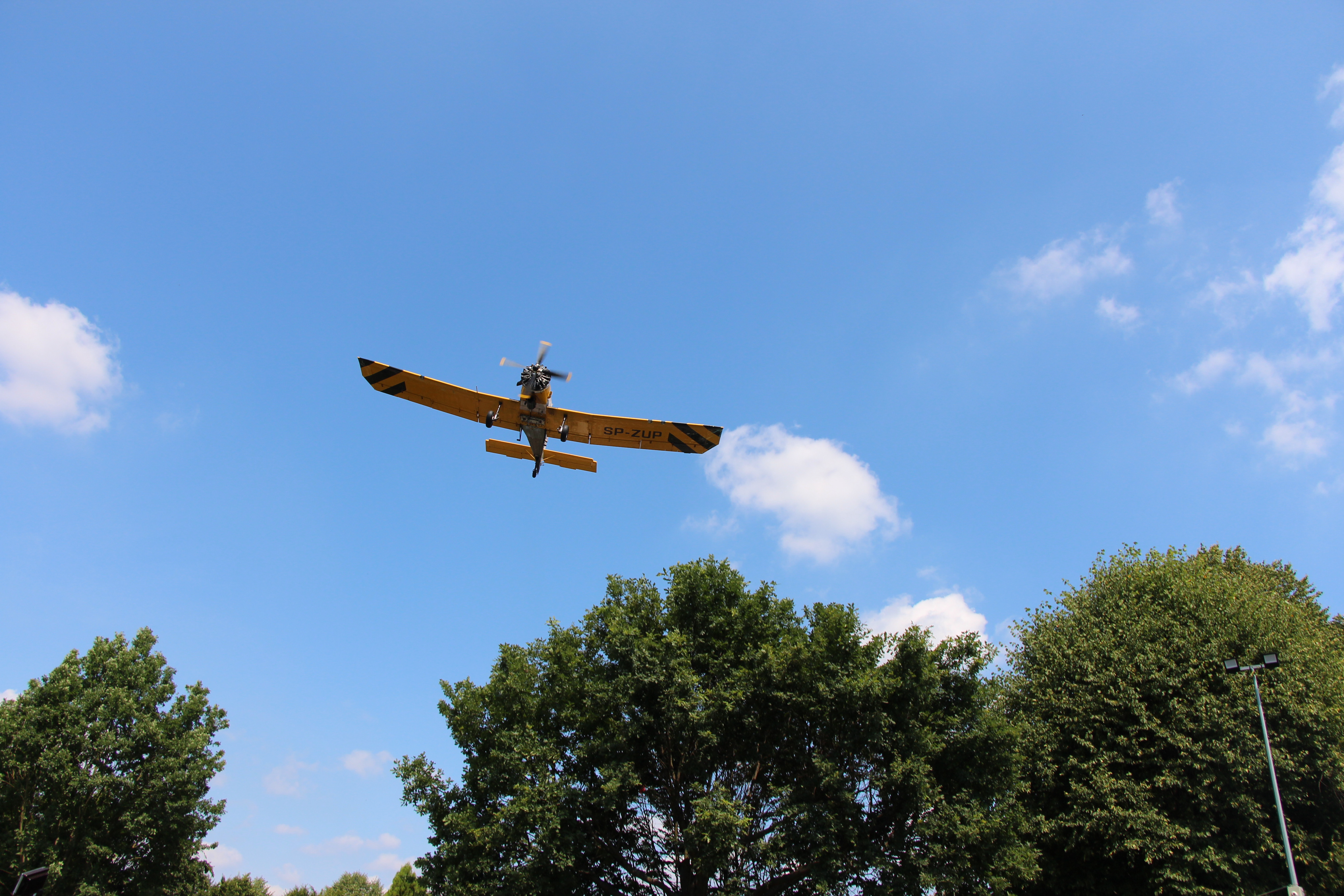 Śmigłowiec z Brynka gasił pożar w Biebrzańskim Parku Narodowym