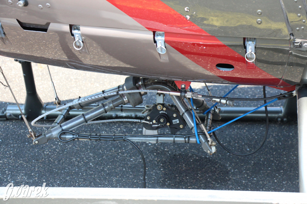 Śmigłowiec z Brynka gasił pożar w Biebrzańskim Parku Narodowym