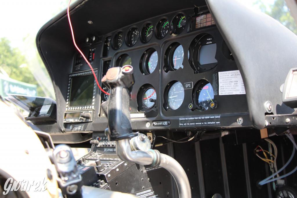 Śmigłowiec z Brynka gasił pożar w Biebrzańskim Parku Narodowym