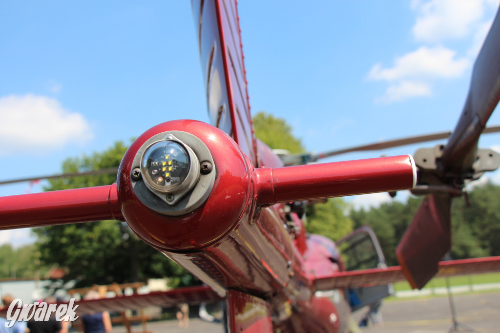 Śmigłowiec z Brynka gasił pożar w Biebrzańskim Parku Narodowym