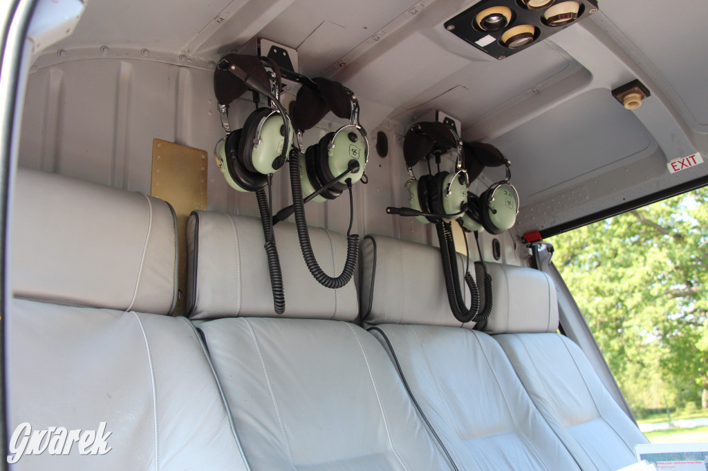 Śmigłowiec z Brynka gasił pożar w Biebrzańskim Parku Narodowym