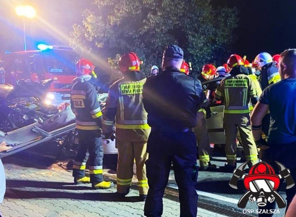 Śmiertelny wypadek na DK 78 w Szałszy