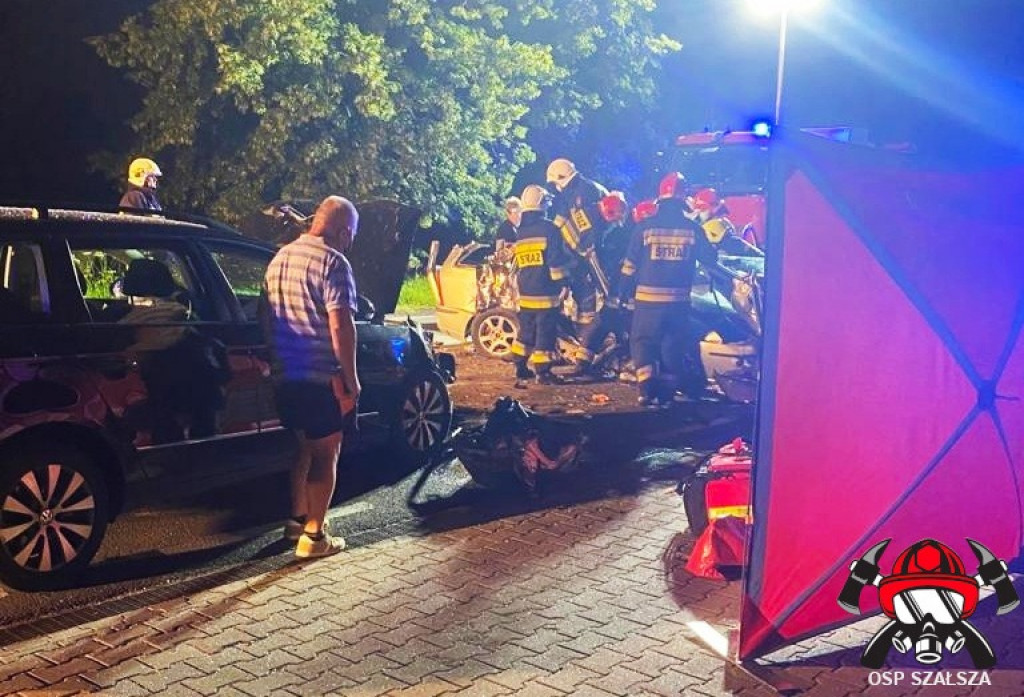 Śmiertelny wypadek na DK 78 w Szałszy