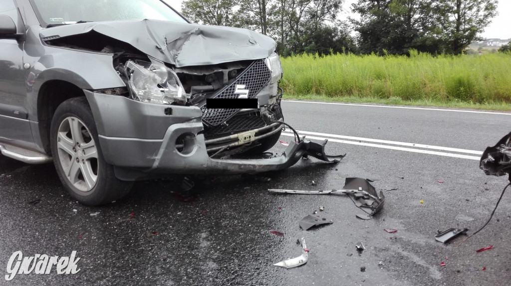 Zderzenie pięciu aut na Zagórskiej