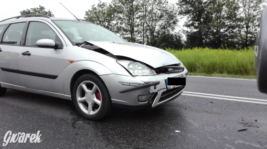 Zderzenie pięciu aut na Zagórskiej