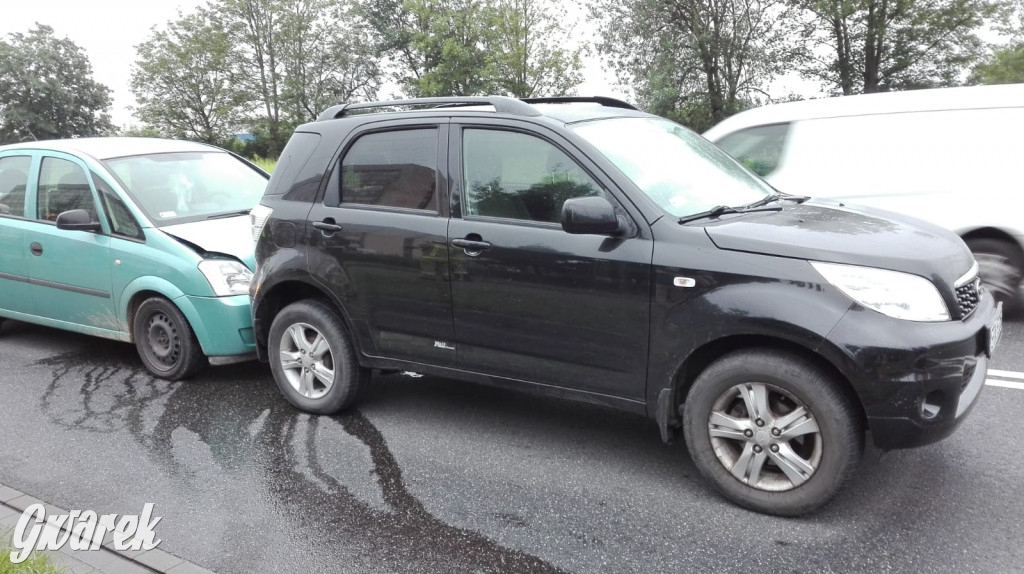 Zderzenie pięciu aut na Zagórskiej