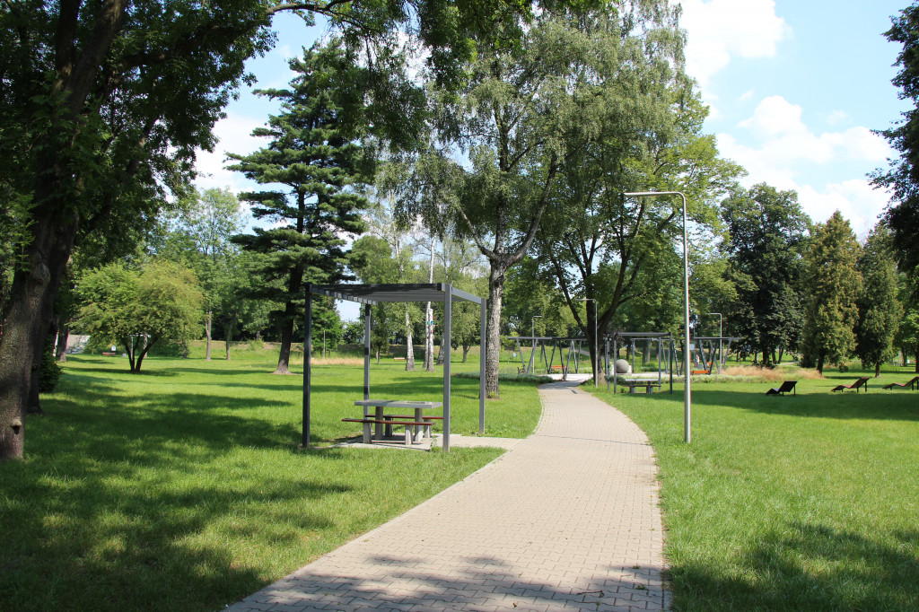 Park miejski w Pyskowicach robi wrażenie
