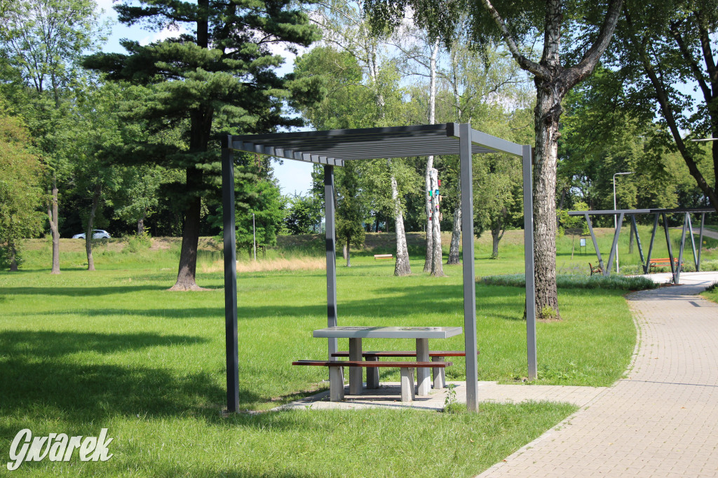 Park miejski w Pyskowicach robi wrażenie