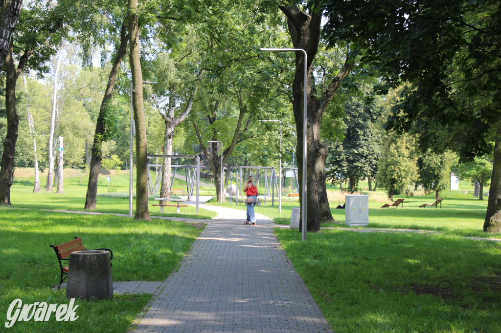 Park miejski w Pyskowicach robi wrażenie