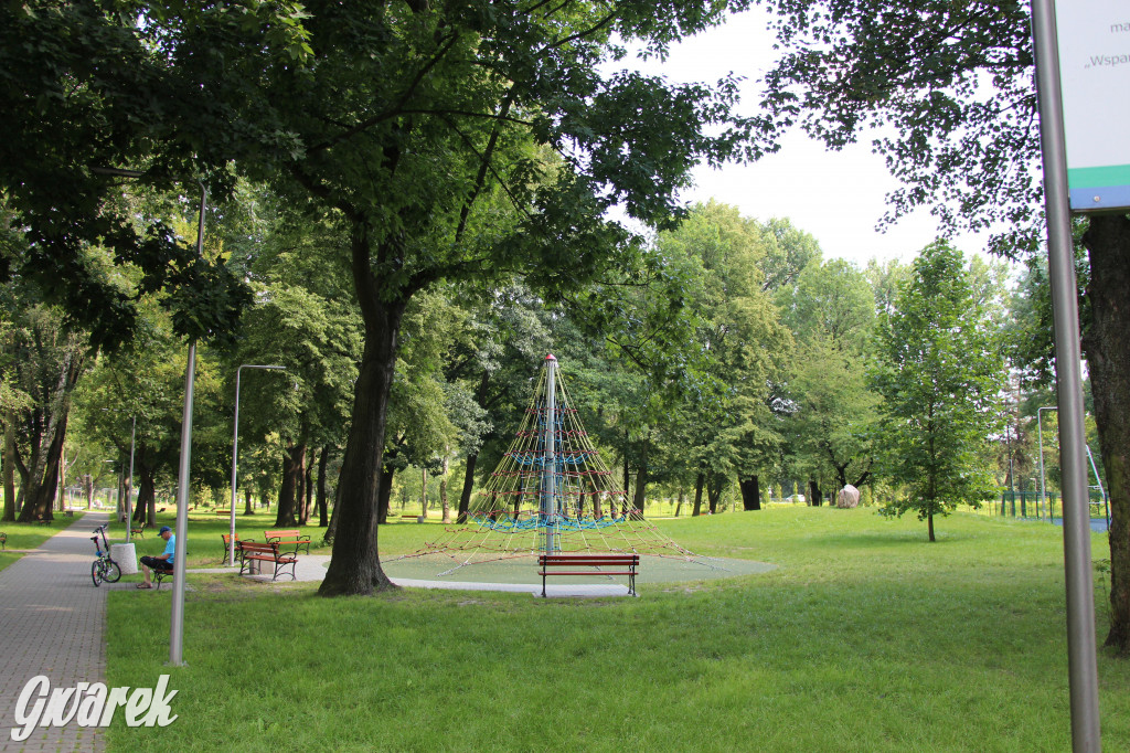 Park miejski w Pyskowicach robi wrażenie