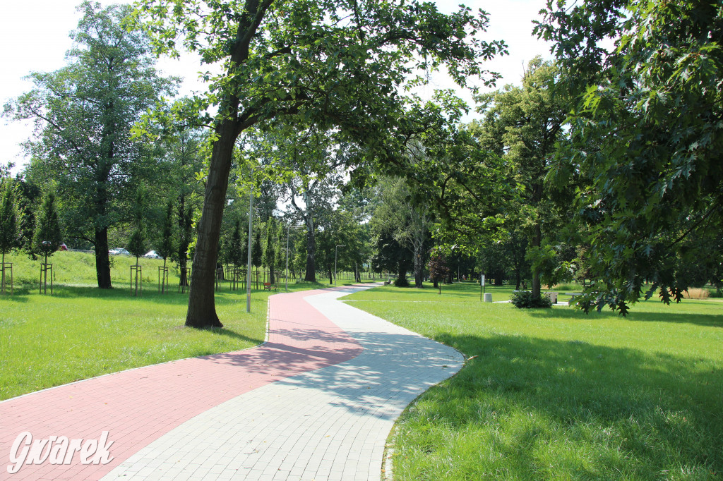 Park miejski w Pyskowicach robi wrażenie