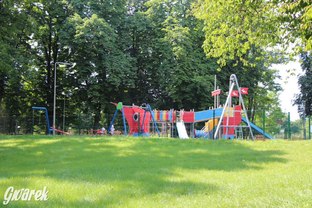 Park miejski w Pyskowicach robi wrażenie