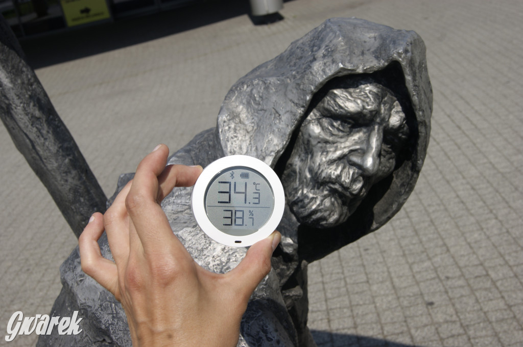 36 stopni Celsjusza na tarnogórskim Rynku