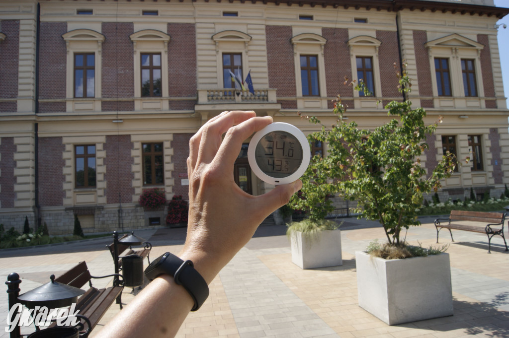 36 stopni Celsjusza na tarnogórskim Rynku