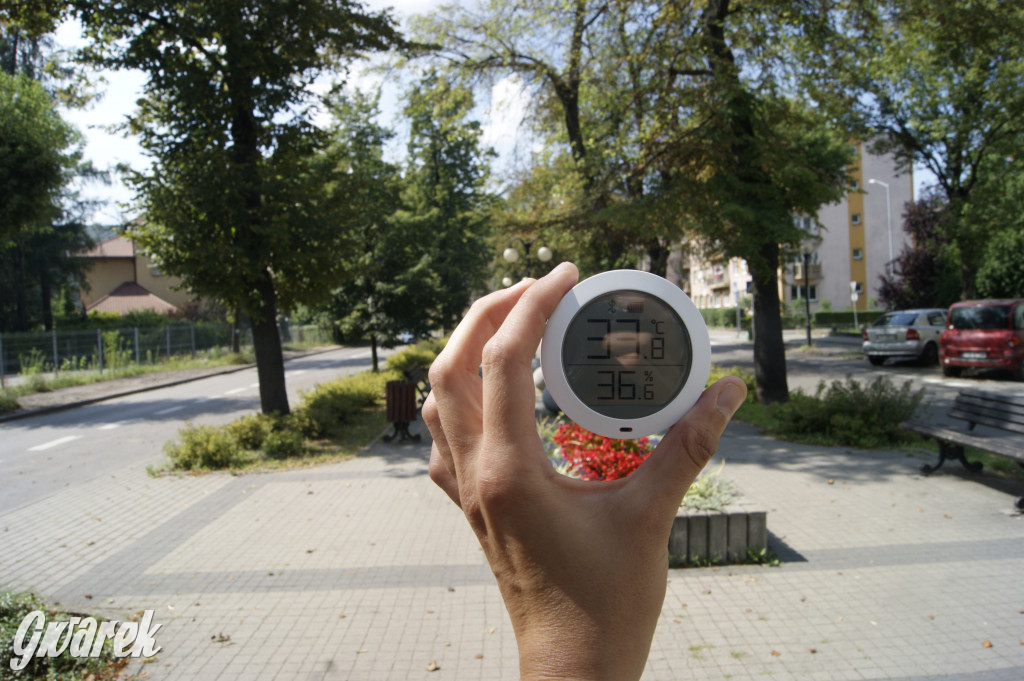 36 stopni Celsjusza na tarnogórskim Rynku