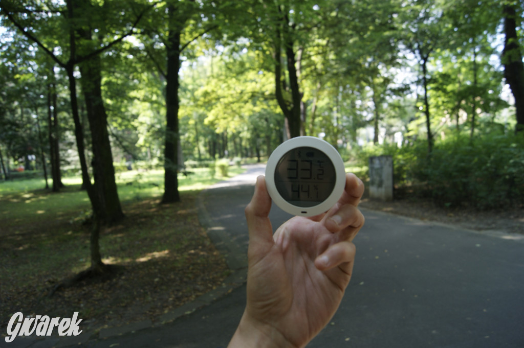 36 stopni Celsjusza na tarnogórskim Rynku